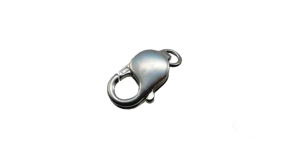 Karabiner 925 Silber, 16  mm