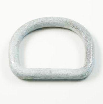D-Ring 32 mm geschweisst Eisen verzinkt