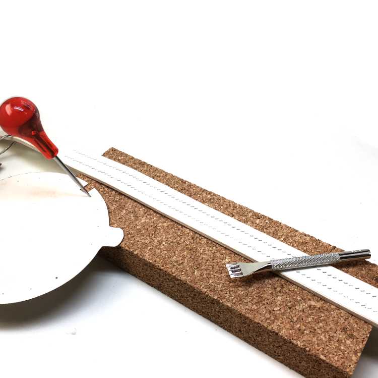 Korkunterlage 300 x 100 x 35 mm