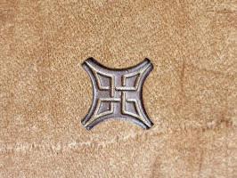 Lederstempel Edelstahl G2294