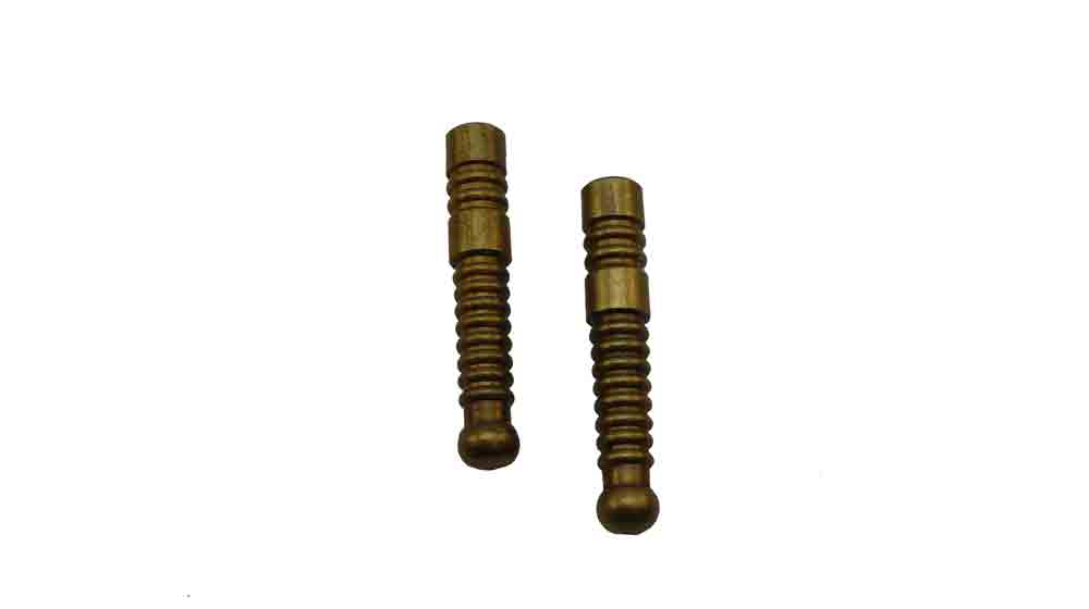 Bolo-Endkappen Ø 4 mm Messing