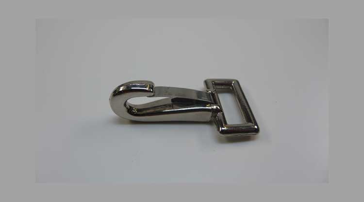 Kleiner Karabiner für Chaps oder Thiedemann-Zügel 43 x 16 mm
