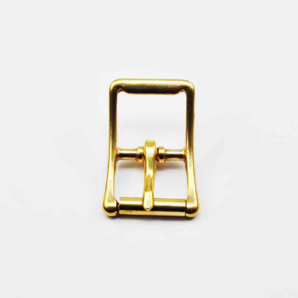 Doppelschnalle mit Rolle 26 mm Messing Doppelschnalle mit Rolle 26 mm Messing