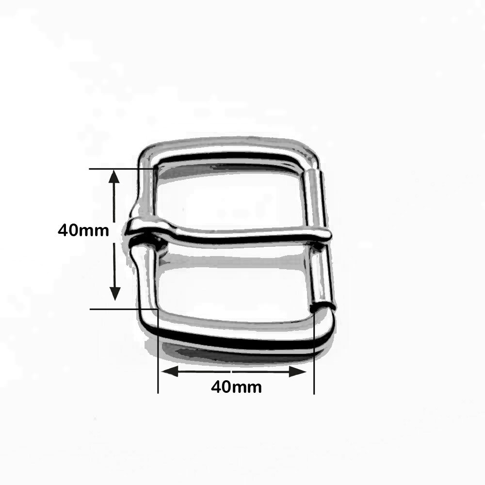 2021  Rollschnalle 40 mm Edelstahl