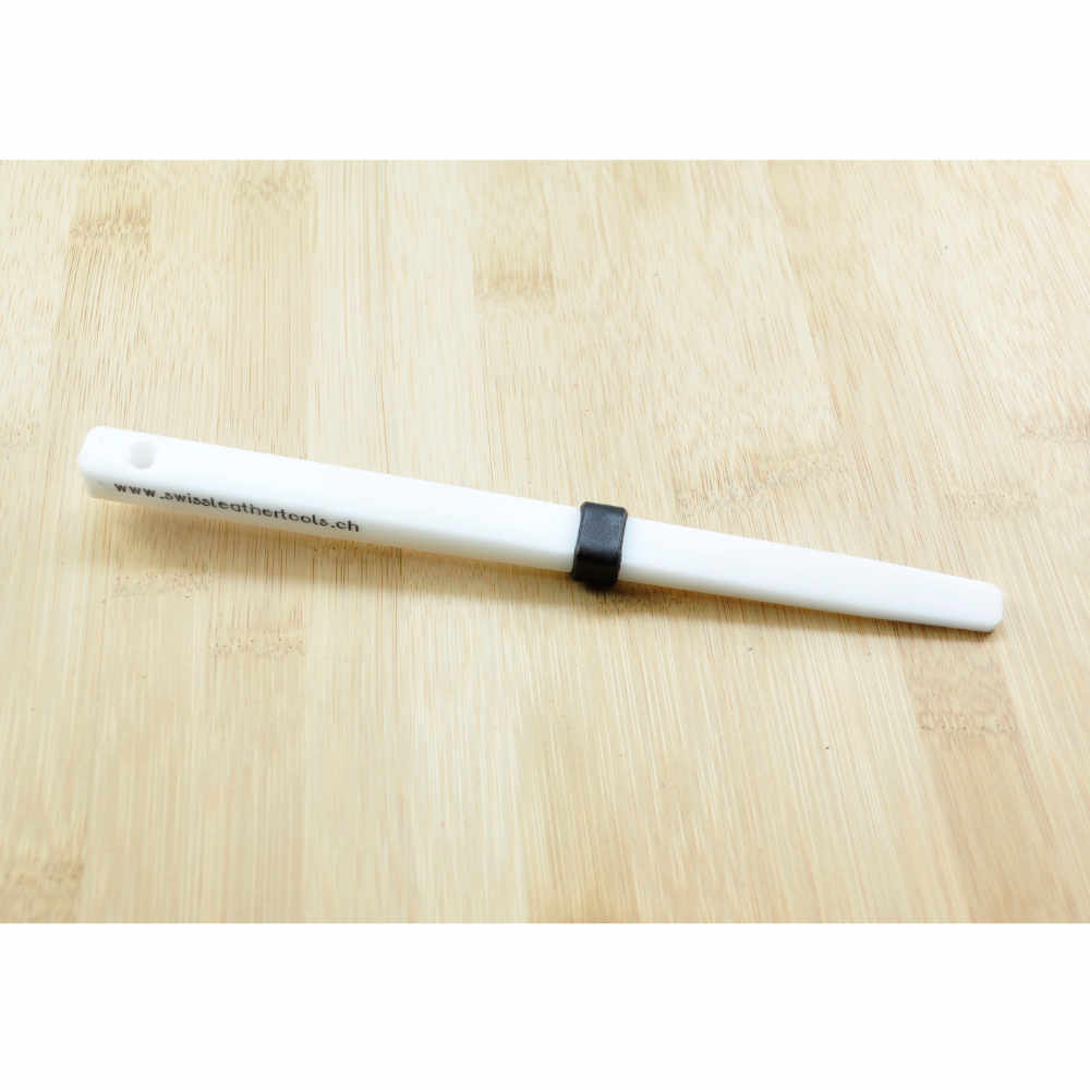 Schlaufenformer und -dehner, aus schlagfestem PE-Kunststoff, swissleathertools.ch, 18 mm