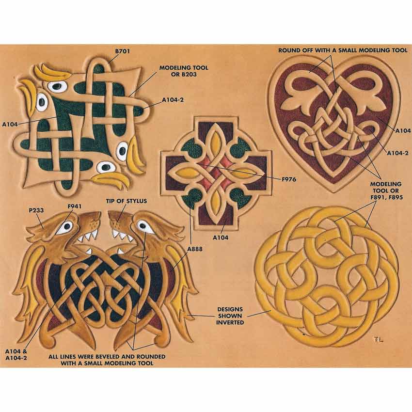 Craftaid  Keltische Ornamente Celtic #II