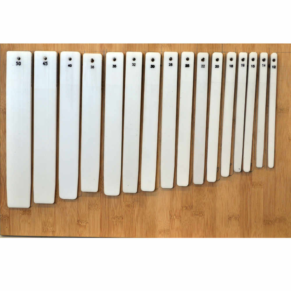 Schlaufenformer und -dehner, aus schlagfestem PE-Kunststoff, swissleathertools.ch, 50 mm