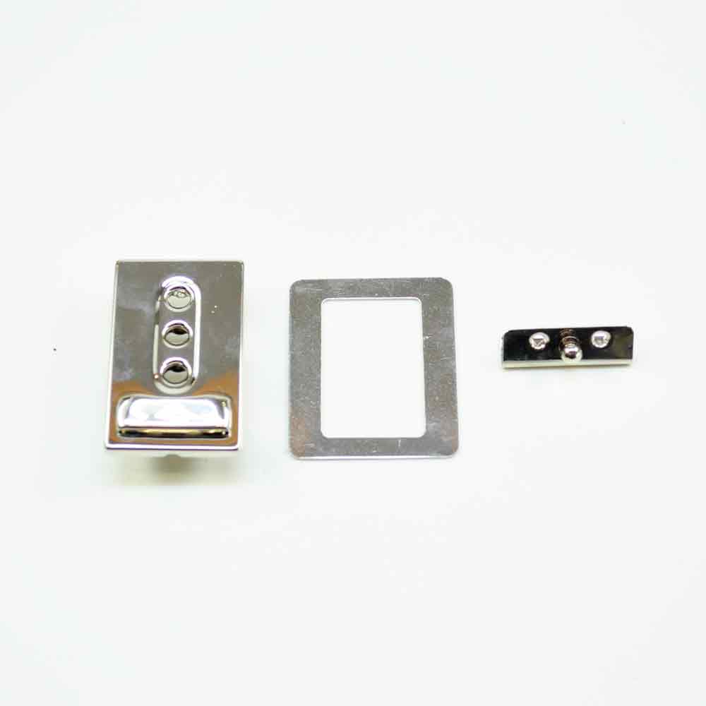 Service-Portemonnaie Verschluss vernickelt, 25 x 40 mm verstellbar 3 positionen Service-Portemonnaie Verschluss vernickelt, 25 x 40 mm verstellbar 3 positionen
