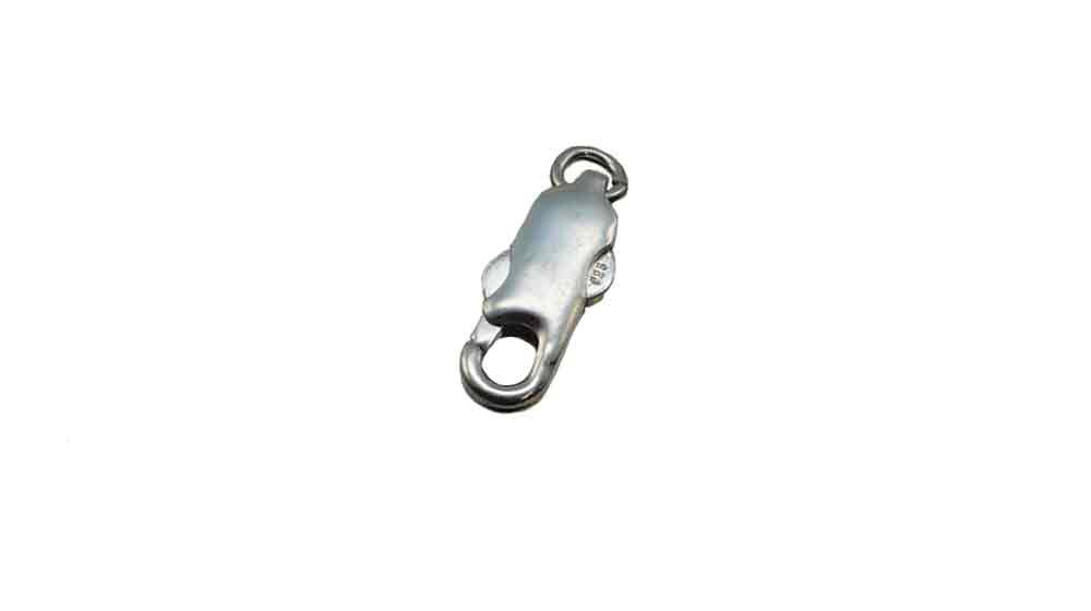 Karabiner 925 Silber, 16  mm, double-push