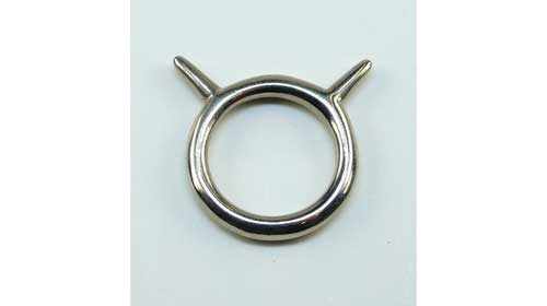 Zaumring Argentan 25 mm