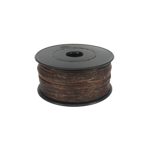 Handnähfaden Neverstrand Nylon geflochten und gewachst MADE IN SWITZERLAND, Nr.13 Spule à 40 m, Braun