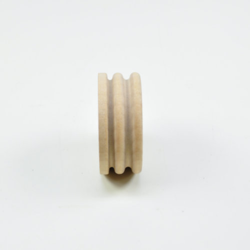 Kanten-Polierrädchen, Holz, mit 2 Rillen