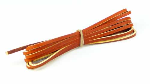Lederriemchen Alaun Gerbung 3 mm x 180 cm