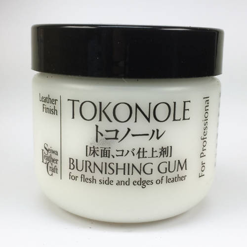 Tokonole für Lederkanten und -fleischseite, 120g, farblos