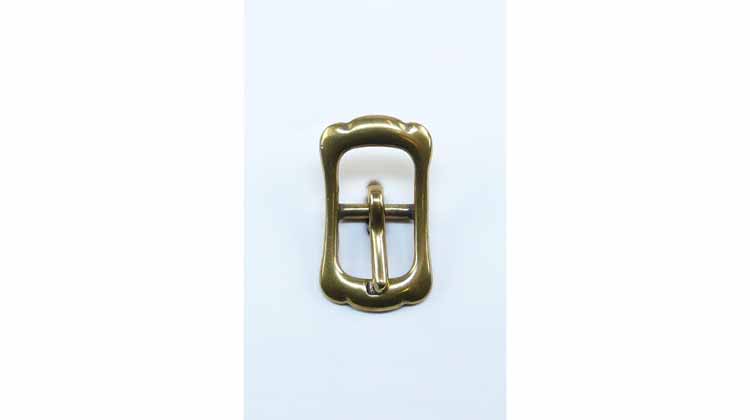 Barockschnalle Messing 16 mm