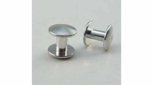 Doppelknopf 10 x 7 x 4 mm, pro Paar Doppelknopf 10 x 7 x 4 mm, pro Paar