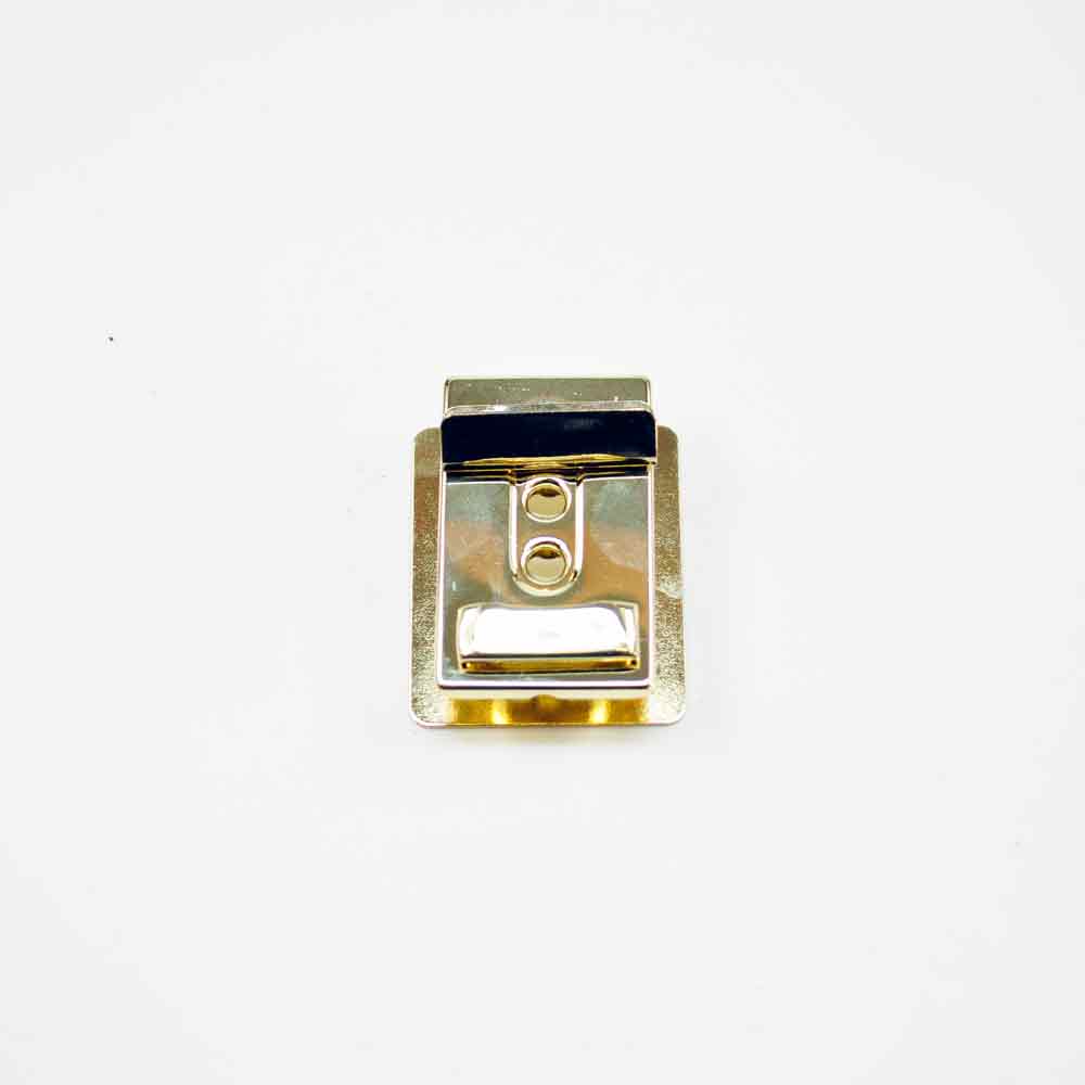 Service-Portemonnaie Verschluss Eisen vermessingt, 25 x40 mm verstellbar 3 positionen