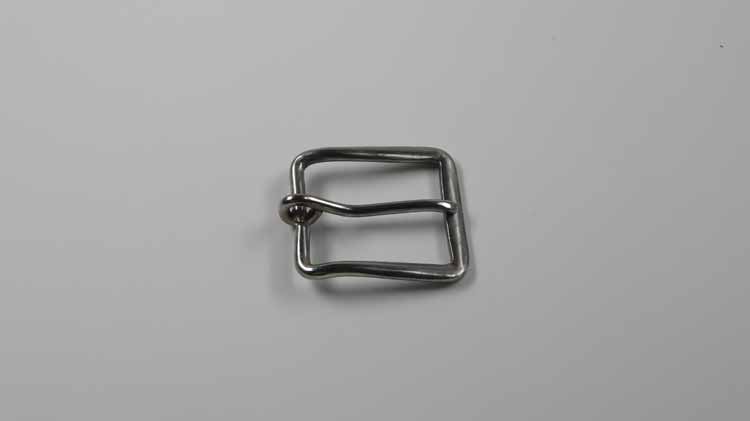 Schnalle 27 mm Eisen vernickelt