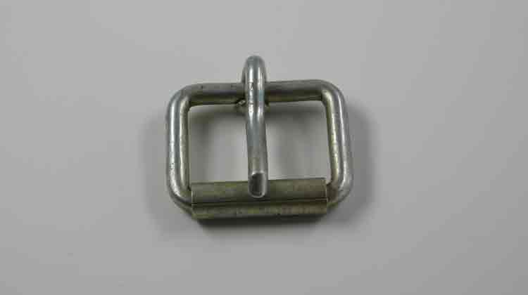 Drahtrollschnalle, 29mm,  Eisen verzinkt