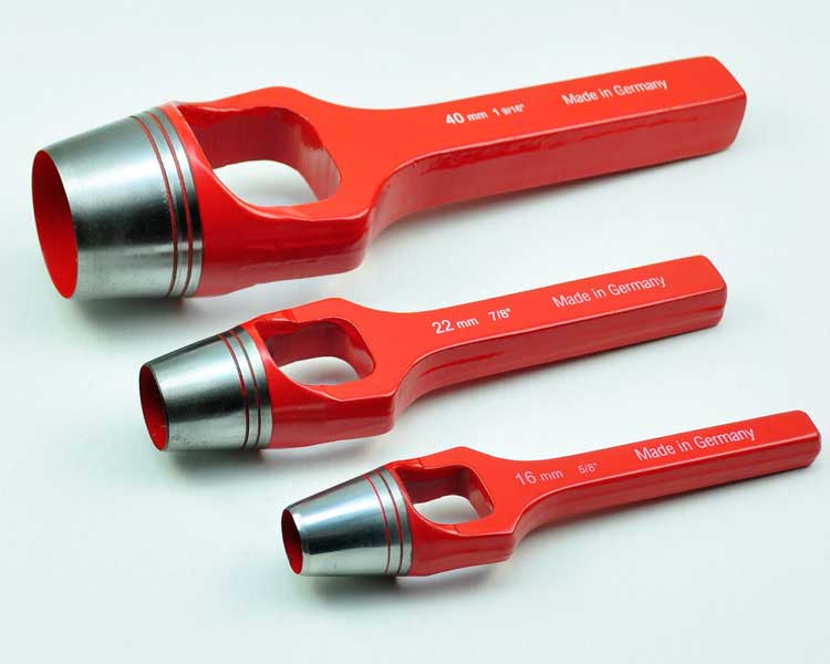 Henkellocheisen Rund Ø 13 bis 40 mm