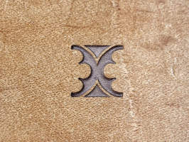 Lederstempel Edelstahl D2171