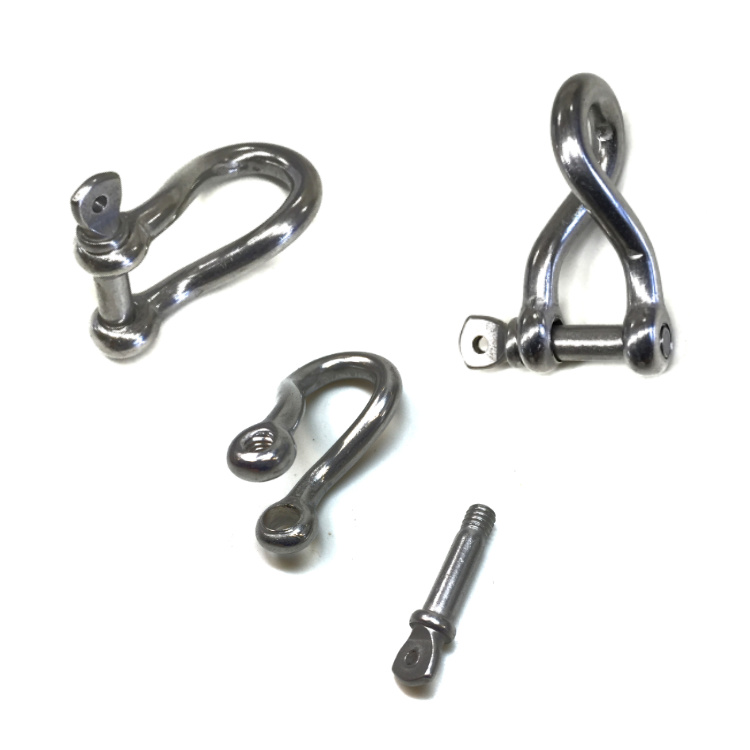 Schäkel gedreht EDELSTAHL 22 x 8 x 4 mm Schäkel gedreht EDELSTAHL 22 x 8 x 4 mm