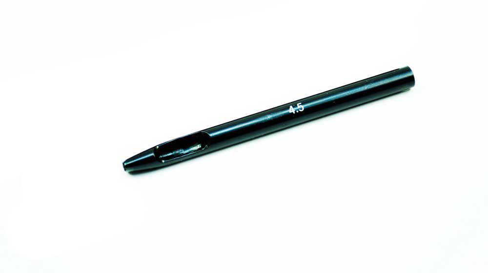 Ovale Locheisen ca. 3 x 6 mm