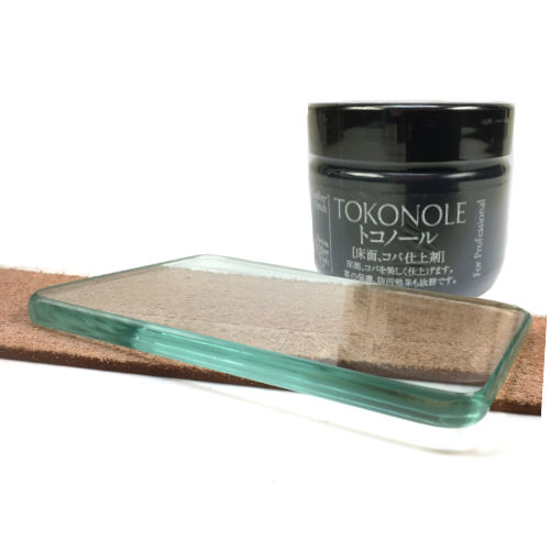 Tokonole für Lederkanten und -fleischseite, 120g, Schwarz