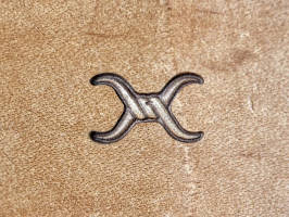 Lederstempel Edelstahl D2180