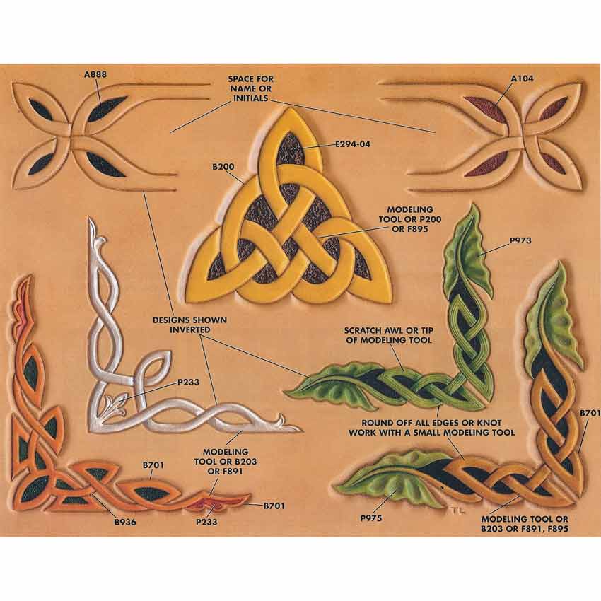 Craftaid Keltische Ecken-Ornamente Craftaid Keltische Ecken-Ornamente