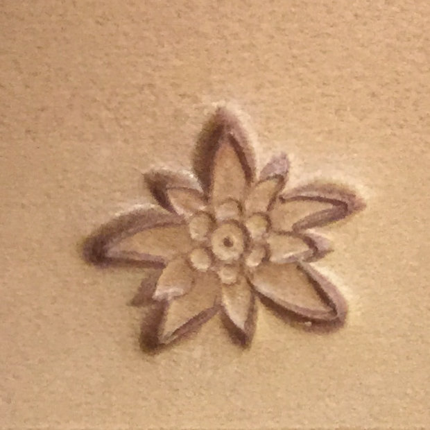 Lederstempel Edelweiss