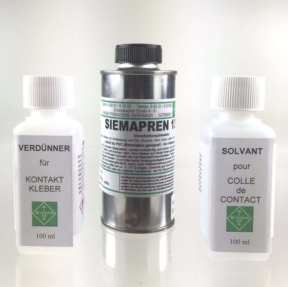 Verdünner für Kontaktkleber Siemapren, 100 ml