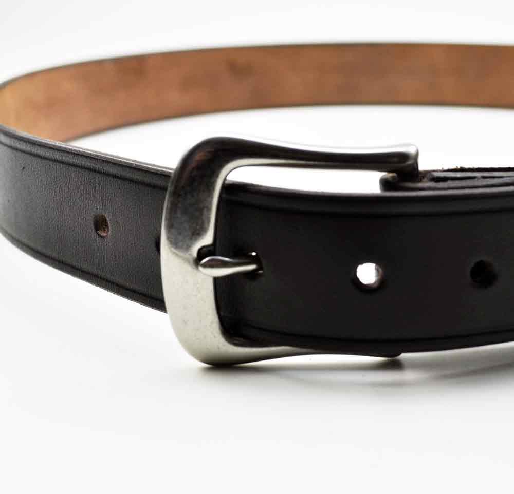 Schnalle 38 mm Messing vernickelt altnickel